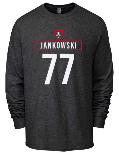 Away Jersey Mark Jankowski Men's Long-Sleeve T-Shirt | Swagsta