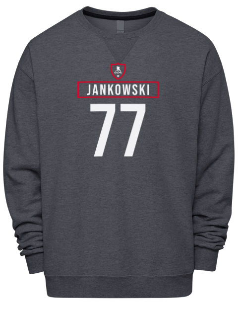 Away Jersey Mark Jankowski Premium Unisex Crewneck Sweatshirt | Swagsta