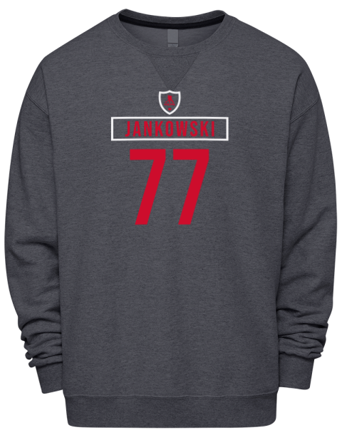 Home Jersey Mark Jankowski Premium Unisex Crewneck Sweatshirt | Swagsta