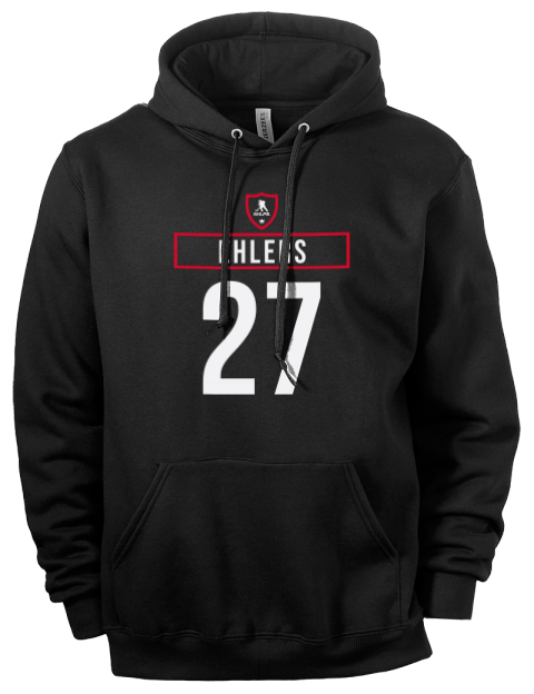 Away Jersey Nikolaj Ehlers Eco Premium Unisex Hooded Sweatshirt | Swagsta
