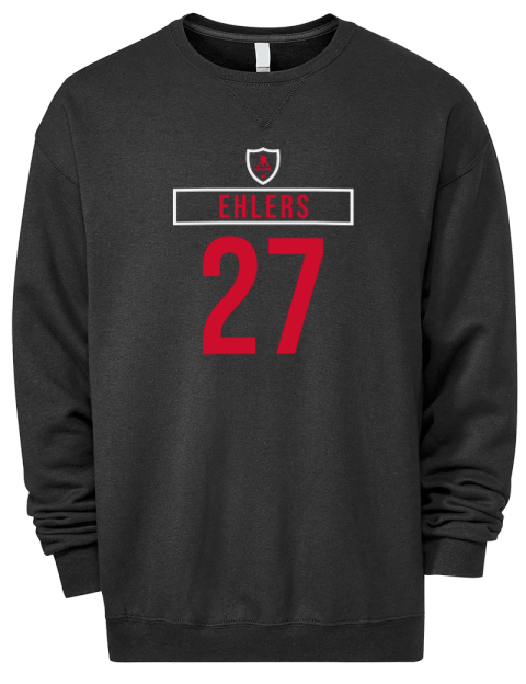 Home Jersey Nikolaj Ehlers Premium Unisex Crewneck Sweatshirt | Swagsta