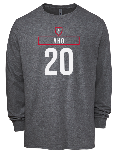 Away Jersey Sebastian Aho Men's Premium Blend Long Sleeve-T-Shirt | Swagsta
