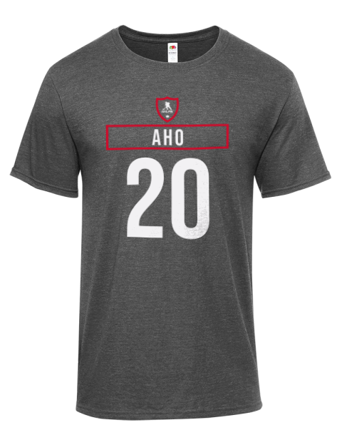 Away Jersey Sebastian Aho Iconic Men's T-Shirt | Swagsta