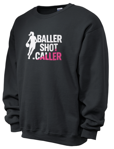 Baller Shot Caller She Got Game Unisex Crewneck Sweatshirt | Swagsta