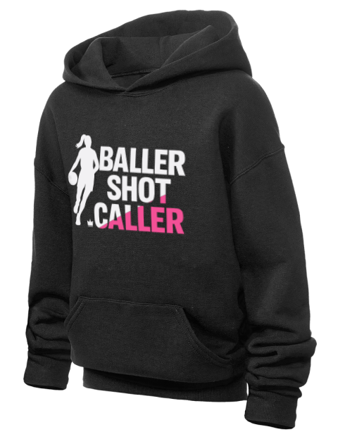 Baller Shot Caller She Got Game Youth Hooded Sweatshirt | Swagsta