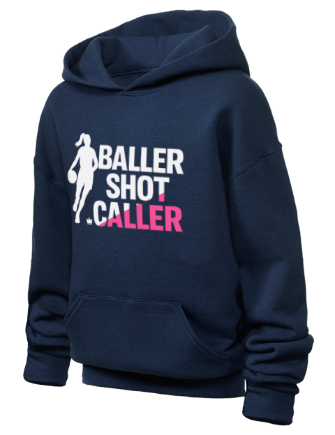Baller Shot Caller She Got Game Youth Hooded Sweatshirt | Swagsta