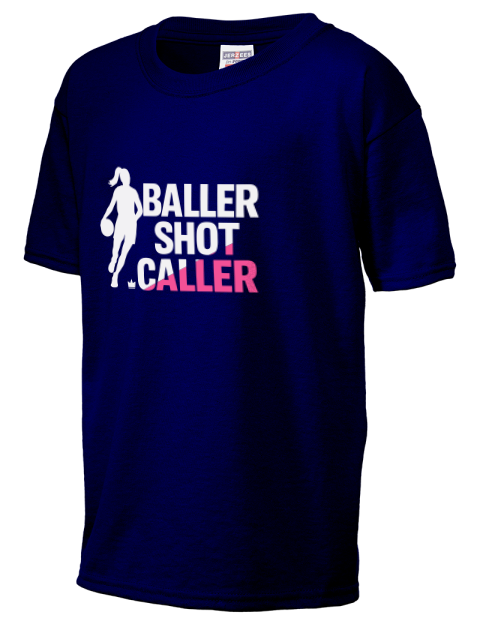 Baller Shot Caller She Got Game Youth T-Shirt | Swagsta
