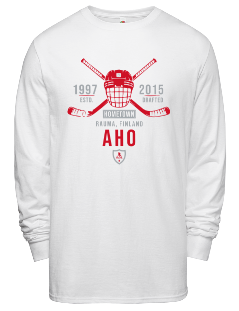 Classic Heritage Sebastian Aho Men's Long-Sleeve T-Shirt | Swagsta