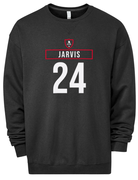 Away Jersey Seth Jarvis Premium Unisex Crewneck Sweatshirt | Swagsta