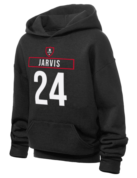 Away Jersey Seth Jarvis Youth Hooded Sweatshirt | Swagsta