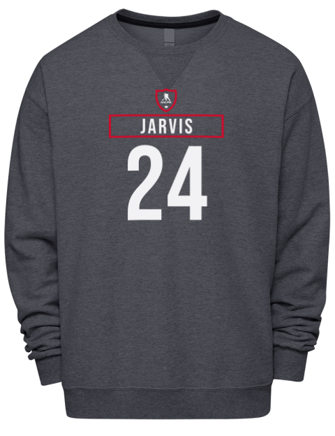 Away Jersey Seth Jarvis Premium Unisex Crewneck Sweatshirt | Swagsta