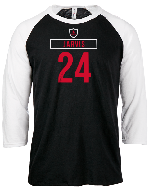 Home Jersey Seth Jarvis Unisex Premium Three-Quarter Raglan T-Shirt | Swagsta