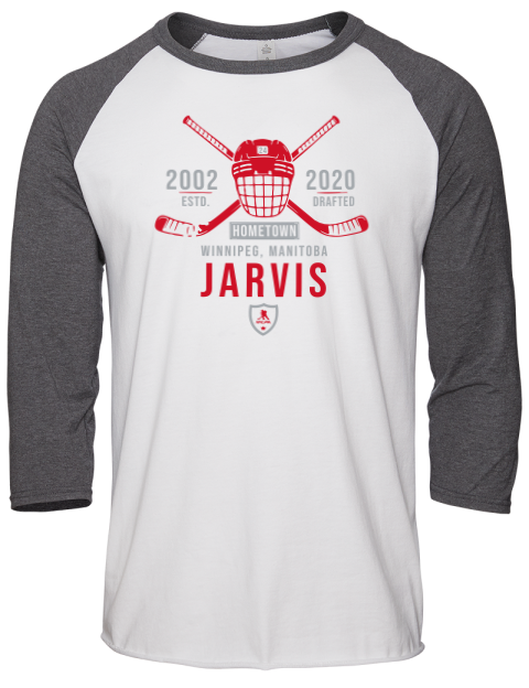 Classic Heritage Seth Jarvis Unisex Premium Three-Quarter Raglan T-Shirt | Swagsta