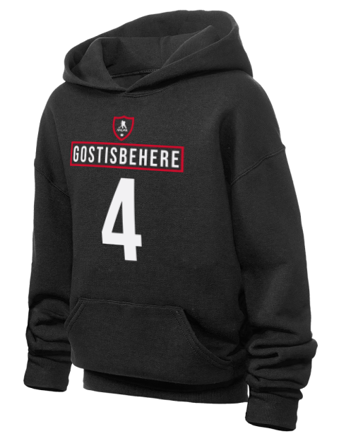 Away Jersey Shayne Gostisbehere Youth Hooded Sweatshirt | Swagsta
