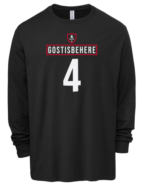 Away Jersey Shayne Gostisbehere Men's Premium Blend Long Sleeve-T-Shirt | Swagsta