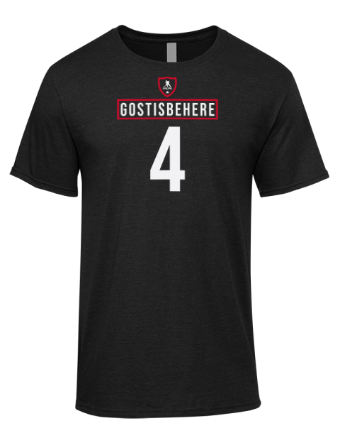Away Jersey Shayne Gostisbehere Premium Ring-Spun Cotton Unisex T-Shirt | Swagsta