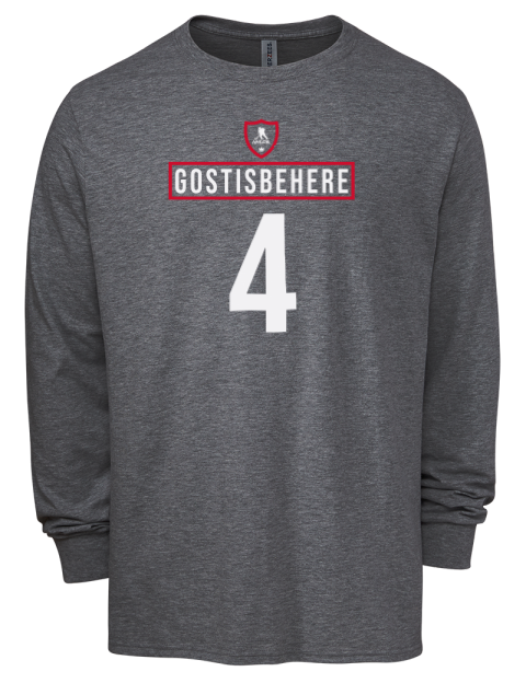Away Jersey Shayne Gostisbehere Men's Premium Blend Long Sleeve-T-Shirt | Swagsta