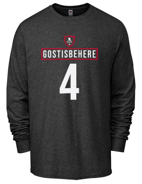 Away Jersey Shayne Gostisbehere Men's Long-Sleeve T-Shirt | Swagsta