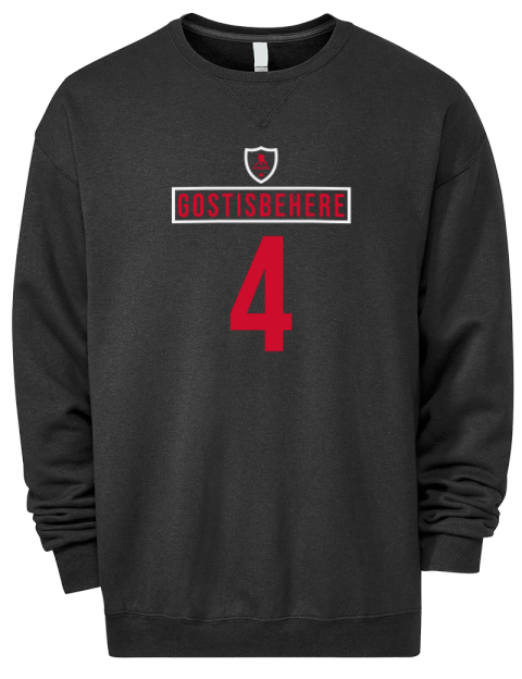 Home Jersey Shayne Gostisbehere Premium Unisex Crewneck Sweatshirt | Swagsta
