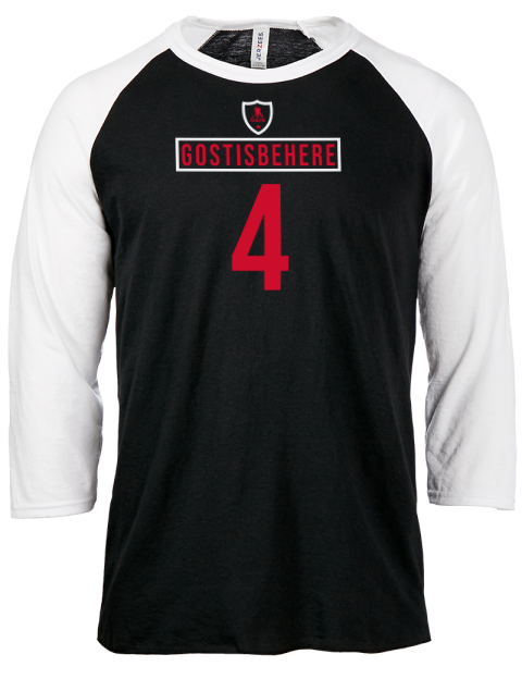 Home Jersey Shayne Gostisbehere Unisex Premium Three-Quarter Raglan T-Shirt | Swagsta