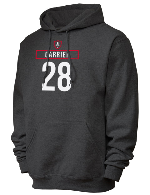 Away Jersey William Carrier Unisex Hooded Sweatshirt | Swagsta