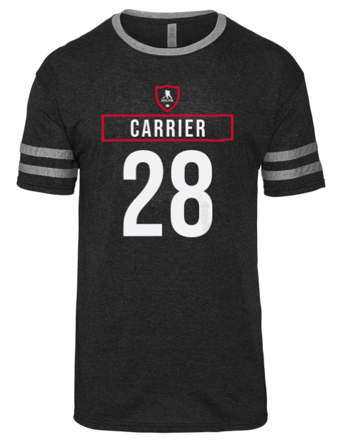 Away Jersey William Carrier Men's Tri-Blend T-Shirt | Swagsta
