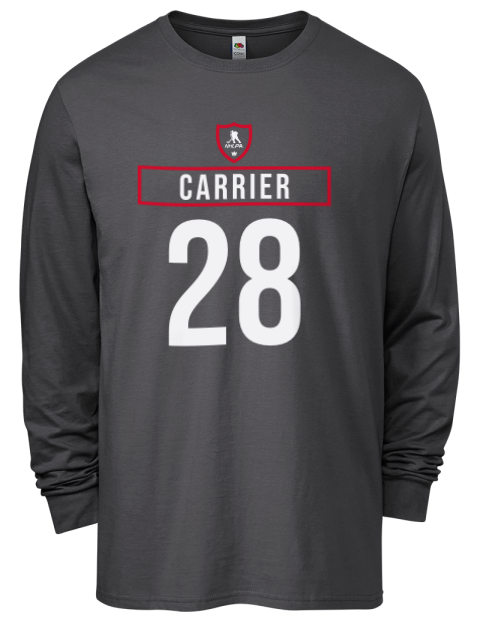 Away Jersey William Carrier Men's Long-Sleeve T-Shirt | Swagsta