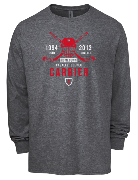 Heritage William Carrier Men's Premium Blend Long Sleeve-T-Shirt | Swagsta
