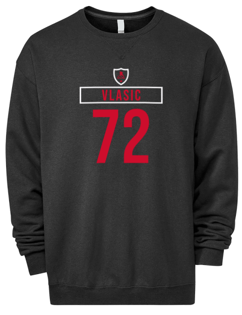 Away Jersey Alex Vlasic Premium Unisex Crewneck Sweatshirt | Swagsta