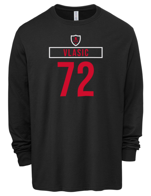 Away Jersey Alex Vlasic Men's Premium Blend Long Sleeve-T-Shirt | Swagsta