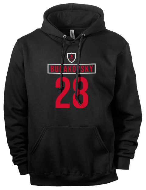 Away Jersey Andre Burakovsky Eco Premium Unisex Hooded Sweatshirt | Swagsta