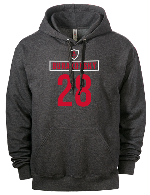 Away Jersey Andre Burakovsky Eco Premium Unisex Hooded Sweatshirt | Swagsta