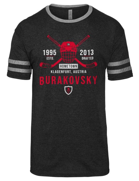 Heritage Andre Burakovsky Men's Tri-Blend T-Shirt | Swagsta
