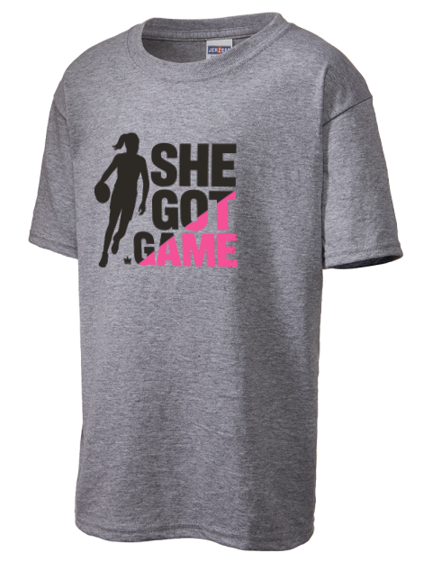 Got Game She Got Game Youth T-Shirt | Swagsta