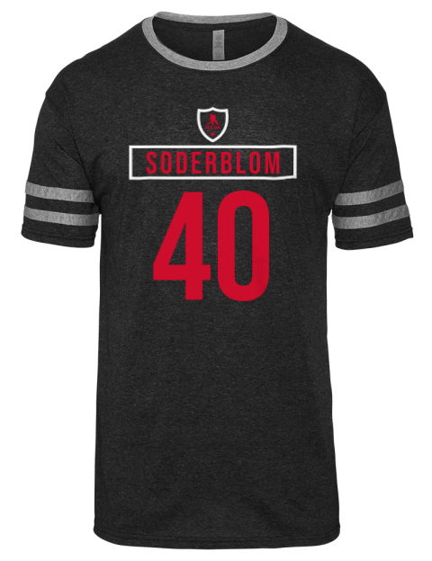 Away Jersey Arvid Soderblom Men's Tri-Blend T-Shirt | Swagsta