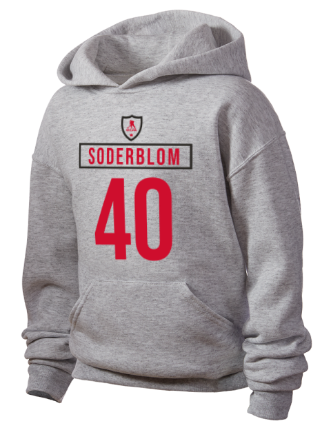 Home Jersey Arvid Soderblom Youth Hooded Sweatshirt | Swagsta