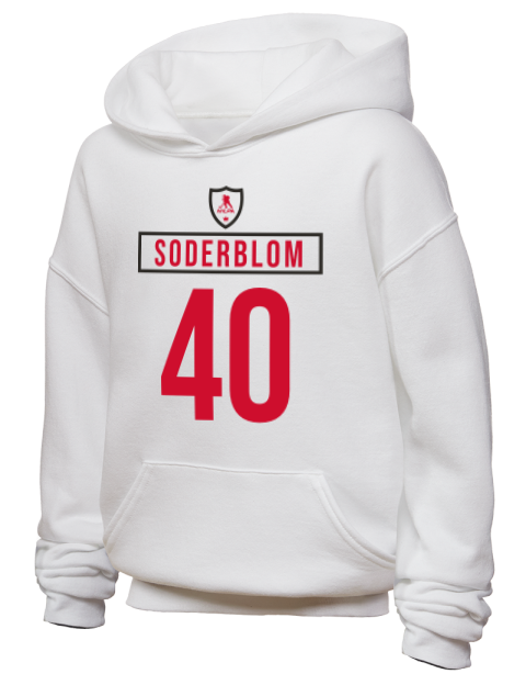 Home Jersey Arvid Soderblom Youth Hooded Sweatshirt | Swagsta