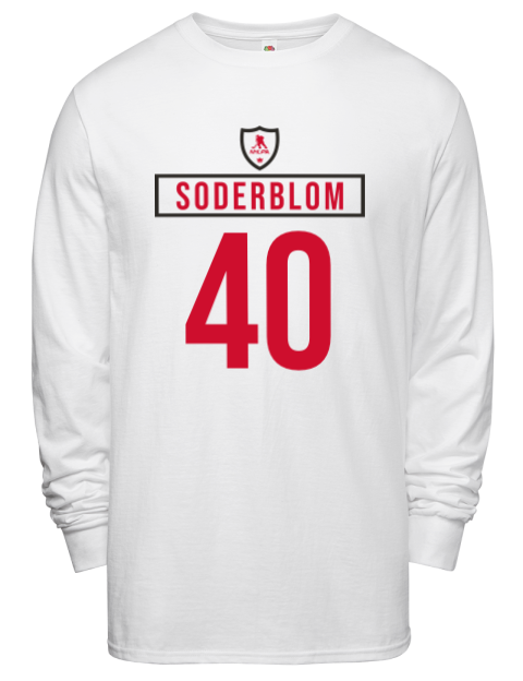 Home Jersey Arvid Soderblom Men's Long-Sleeve T-Shirt | Swagsta