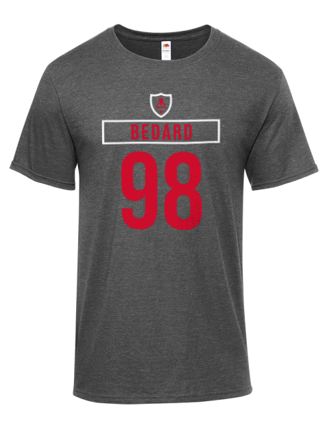 Away Jersey Connor Bedard Iconic Men's T-Shirt | Swagsta