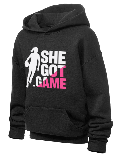 She Got Game She Got Game Youth Hooded Sweatshirt | Swagsta