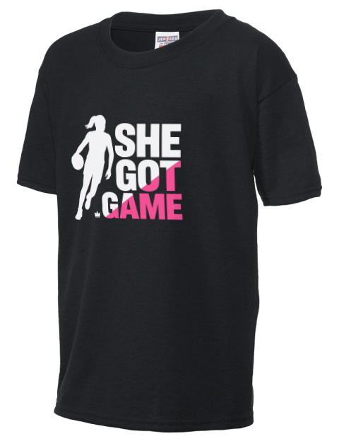 She Got Game She Got Game Youth T-Shirt | Swagsta