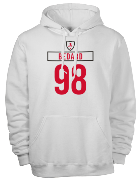 Home Jersey Connor Bedard Eco Premium Unisex Hooded Sweatshirt | Swagsta