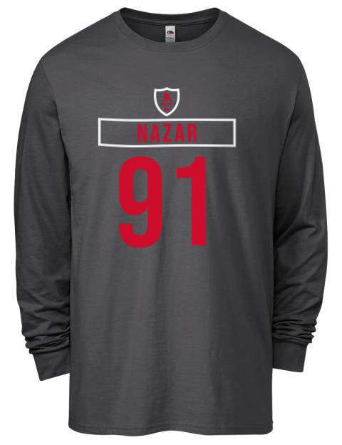 Away Jersey Frank Nazar Men's Long-Sleeve T-Shirt | Swagsta