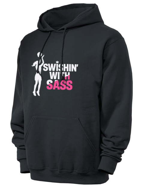 Swish’n With Sass She Got Game Unisex Hooded Sweatshirt | Swagsta