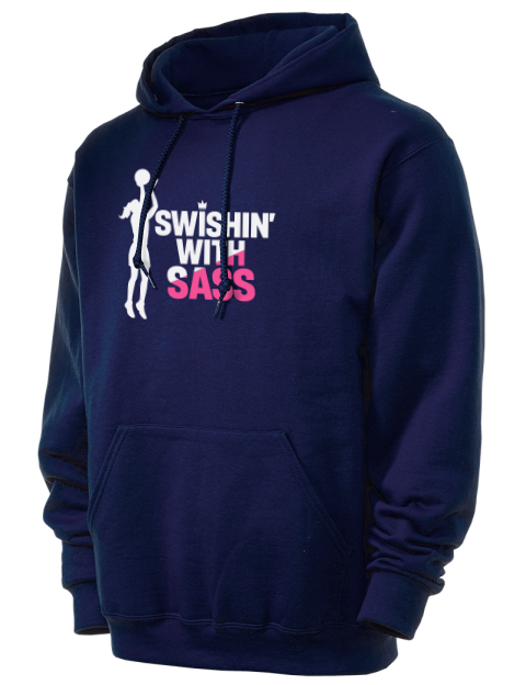 Swish’n With Sass She Got Game Unisex Hooded Sweatshirt | Swagsta