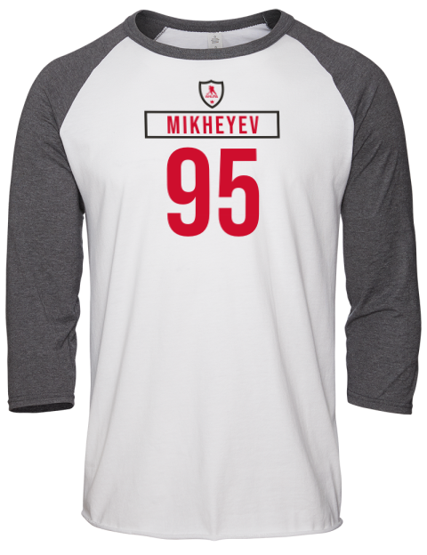 Home Jersey Ilya Mikheyev Unisex Premium Three-Quarter Raglan T-Shirt | Swagsta