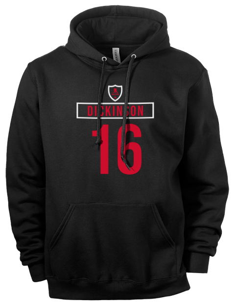 Away Jersey Jason Dickinson Eco Premium Unisex Hooded Sweatshirt | Swagsta