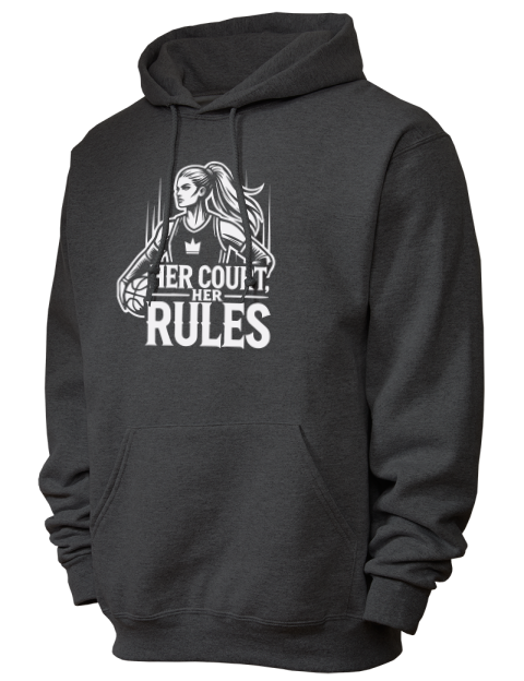 Her Court Her Rules She Got Game Unisex Hooded Sweatshirt | Swagsta