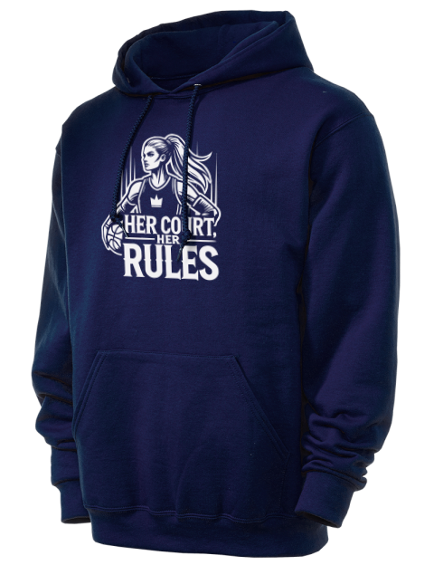 Her Court Her Rules She Got Game Unisex Hooded Sweatshirt | Swagsta