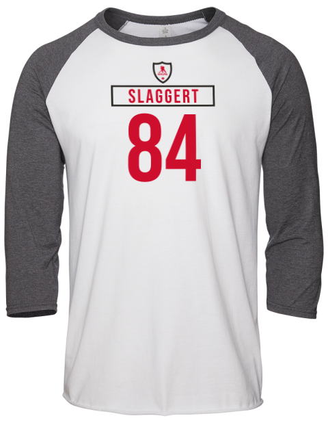 Home Jersey Landon Slaggert Unisex Premium Three-Quarter Raglan T-Shirt | Swagsta